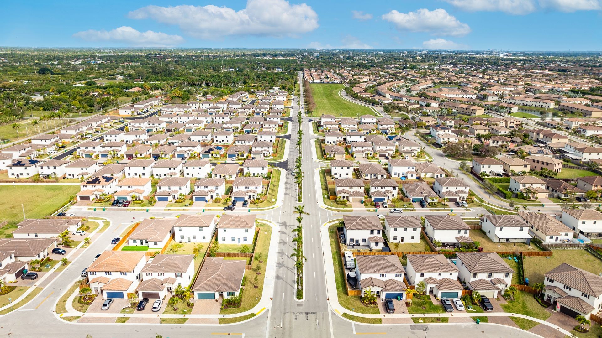 Aerial video miami